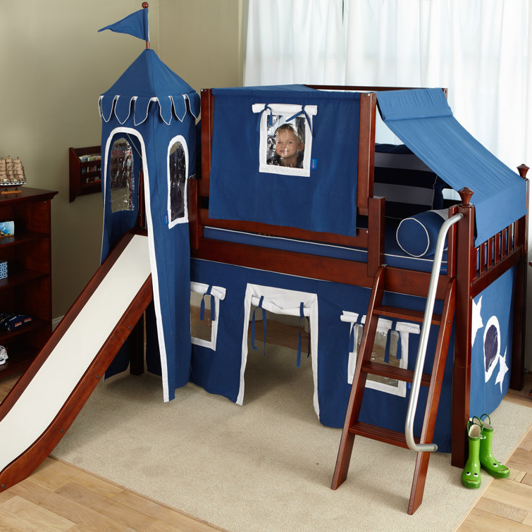 Zoomie Kids Stowers Twin Solid Wood Loft Bed by Zoomie Kids & Reviews
